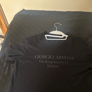 Giorgio Armani Dark Gray Men's Tee